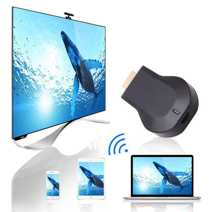 M2 Android 1080P Ezcast HDMI Dongle / HDMI AirPlay DLNA WIFI Displayer Receiver for Android OS / iOS / MAC OS / Windows Devices, Support Sharing Online to TV WIFI Display(Black) - Wireless Display Dongle by PMC Jewellery | Online Shopping South Africa | PMC Jewellery | Buy Now Pay Later Mobicred