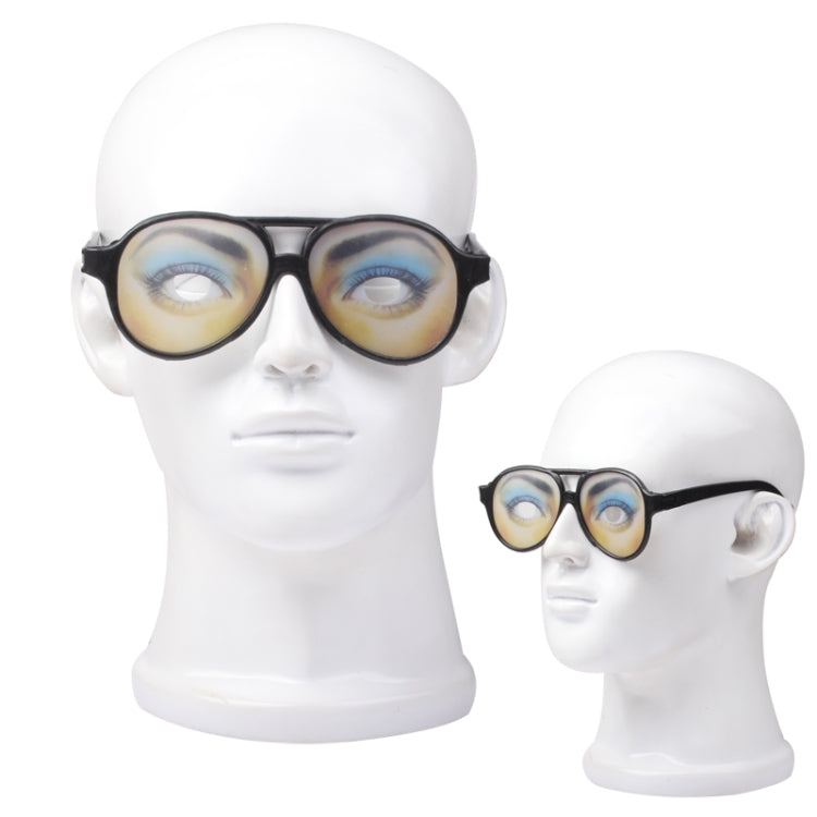 Plastic Funny Joke Glasses with Black Frame(Black) - Halloween Others by PMC Jewellery | Online Shopping South Africa | PMC Jewellery | Buy Now Pay Later Mobicred