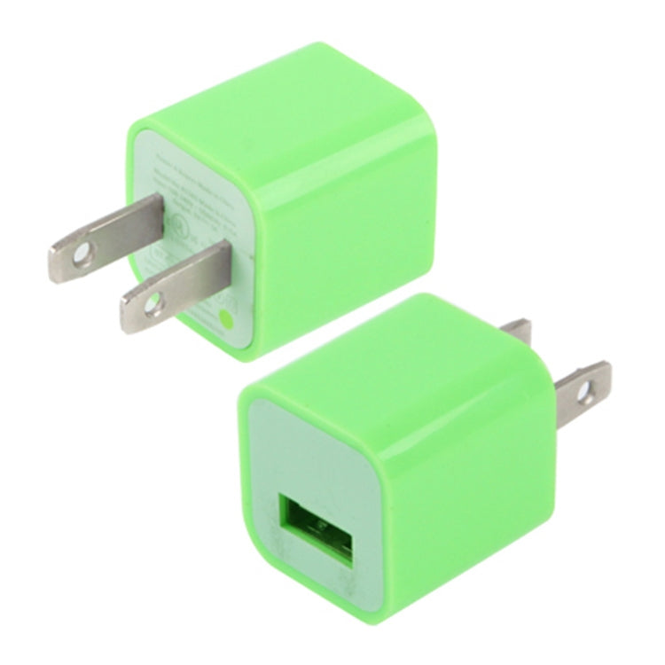 US Plug USB Charger(Green) - free shipping - PMC Jewellery - Order now!