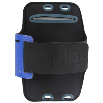 Sport Armband Case with Earphone Hole and Key Pocket for iPhone 6 Plus(Dark Blue) - More iPhone Cases by PMC Jewellery | Online Shopping South Africa | PMC Jewellery | Buy Now Pay Later Mobicred