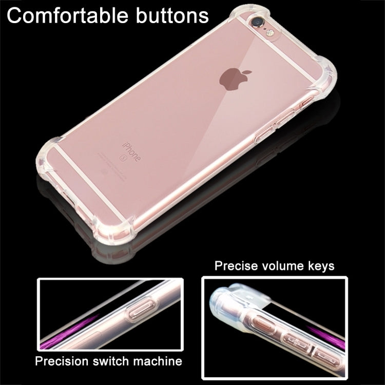 Shock-resistant Cushion TPU Protective Case for iPhone 6 & 6s(Transparent) - More iPhone Cases by PMC Jewellery | Online Shopping South Africa | PMC Jewellery | Buy Now Pay Later Mobicred