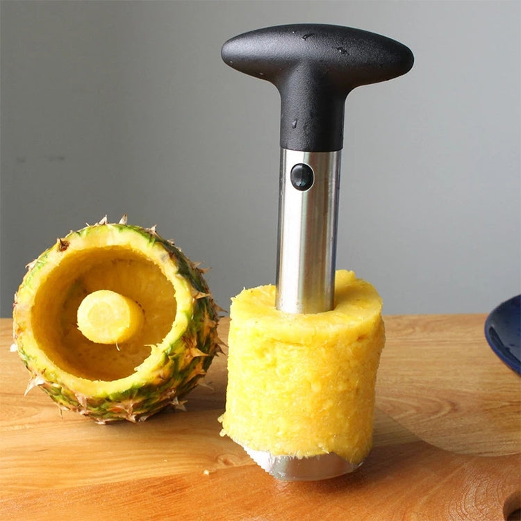 Pineapple Corer Slicer(Silver) - Cutter & Peeler by PMC TechLife | Online Shopping South Africa | PMC TechLife | Buy Now Pay Later Mobicred