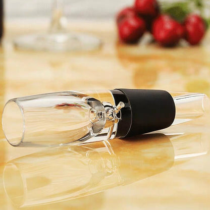 Elegant Fashion Red Wine Decanter/The Wine Pourer(Transparent) - Bottle Stopper by PMC Jewellery | Online Shopping South Africa | PMC Jewellery | Buy Now Pay Later Mobicred