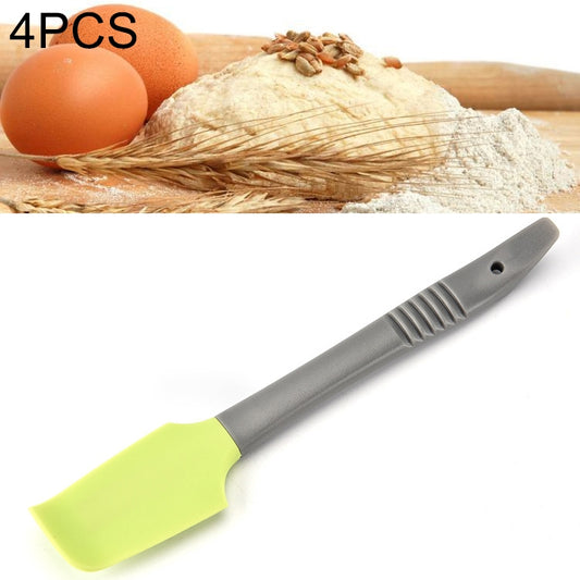 4 PCS Silicone Scraper Butter Spreader Knife Cake Smoother Cake Baking Tool - Gadgets by PMC Jewellery | Online Shopping South Africa | PMC Jewellery | Buy Now Pay Later Mobicred