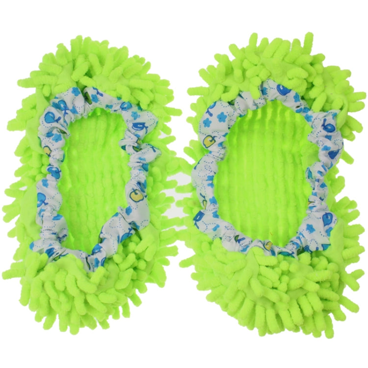 Pair of Multifunction Cleaning Slipper Cover Mop Floor Clean Shoes Covers(Green) - Sponges, Cloths & Brushes by PMC Jewellery | Online Shopping South Africa | PMC Jewellery | Buy Now Pay Later Mobicred