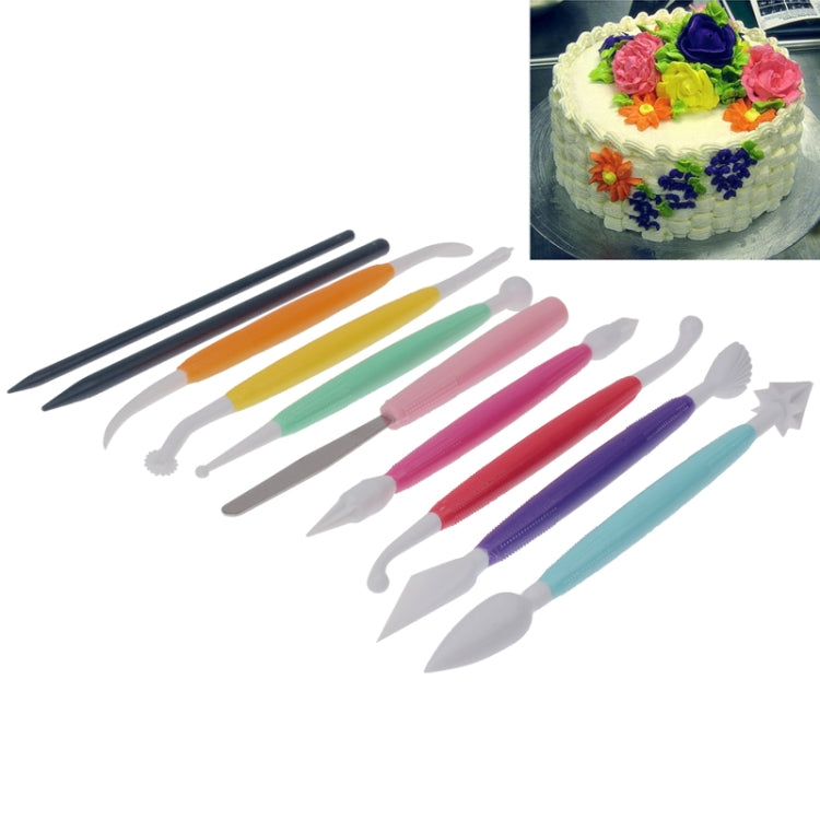 10 in 1 Colorful Cake Modelling Tool Set - Gadgets by PMC TechLife | Online Shopping South Africa | PMC TechLife | Buy Now Pay Later Mobicred