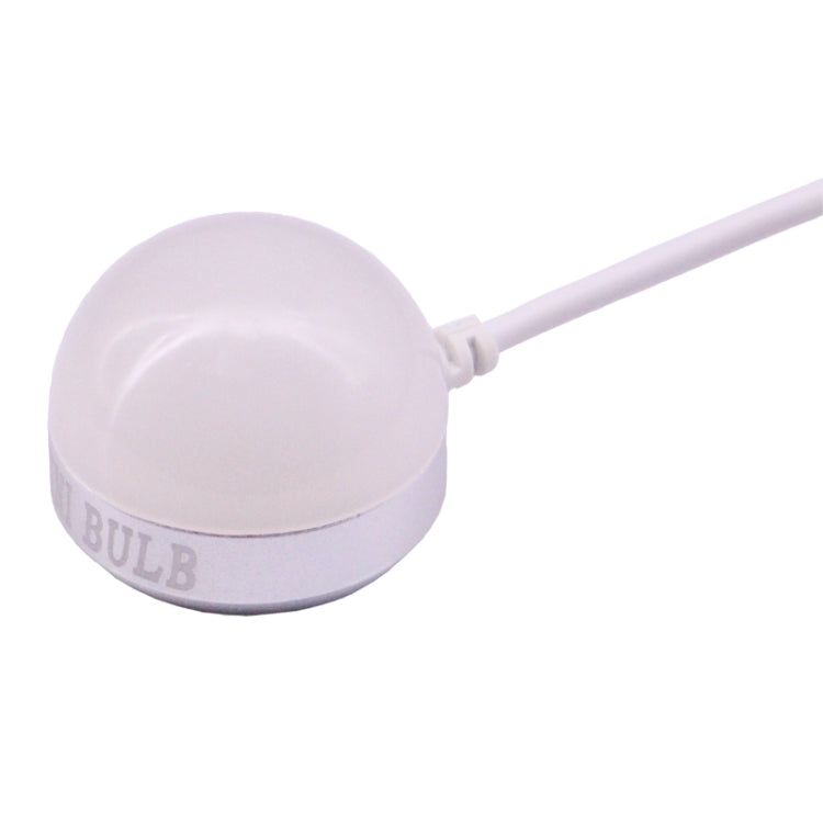 2W USB LED Light Bulb with Magnetic & Cable, USB-2W-WW 5V 140-150Lumens 6 LED - free shipping - PMC Jewellery - Order now!