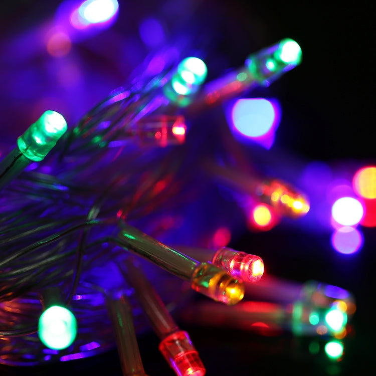 Waterproof  String Light, Length: 10m, 100 LED RGB Light with Controller, Flashing / Fading / Chasing Effect, AC 220V, EU Plug - Holiday Lights by PMC Jewellery | Online Shopping South Africa | PMC Jewellery | Buy Now Pay Later Mobicred