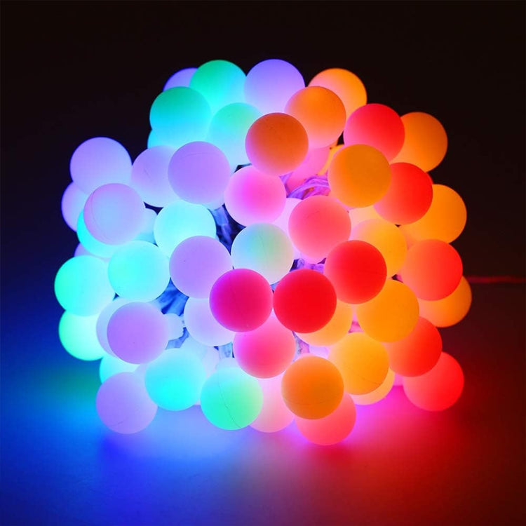 10m 100 LED Colorful String Rope Light with Tail Plug-in - Holiday Lights by PMC Jewellery | Online Shopping South Africa | PMC Jewellery | Buy Now Pay Later Mobicred