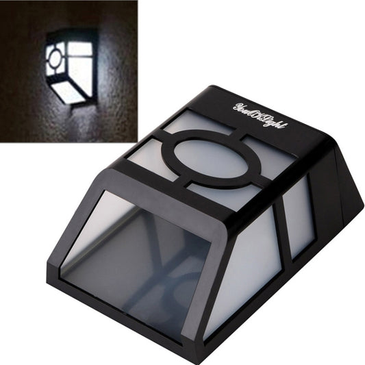 Outdoor High Power 0.2W Solar Lantern Light, 2 LED  Fence Lamp Solar Wall Mounted Light - Street Lights by PMC Jewellery | Online Shopping South Africa | PMC Jewellery | Buy Now Pay Later Mobicred