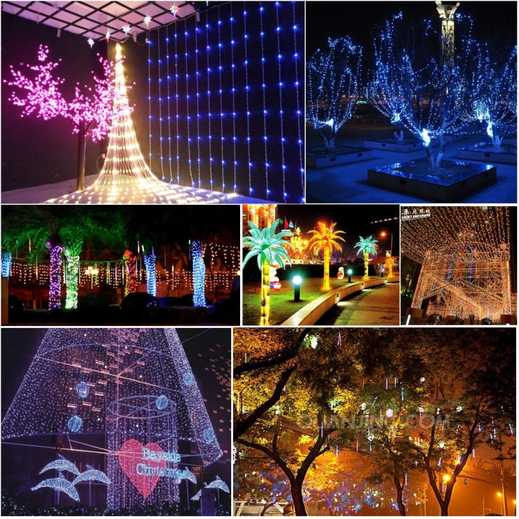 30m Waterproof IP44 String Decoration Light, For Christmas Party, 300 LED, White Light  with 8 Functions Controller, 220-240V, EU Plug - Holiday Lights by PMC TechLife | Online Shopping South Africa | PMC TechLife | Buy Now Pay Later Mobicred