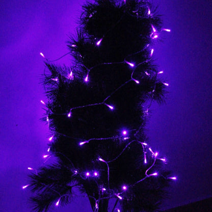 10m String Decoration Light, For Christmas Party,  80 LED, Purple Light, Battery Powered - Holiday Lights by PMC Jewellery | Online Shopping South Africa | PMC Jewellery | Buy Now Pay Later Mobicred