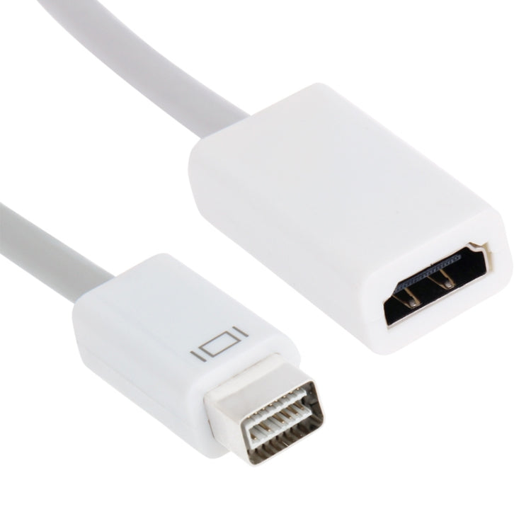 Mini DVI TO HDMI 19Pin Female Adapter for Macbook Pro(White) - Cable & Adapter by PMC Jewellery | Online Shopping South Africa | PMC Jewellery | Buy Now Pay Later Mobicred