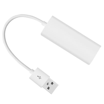 High Speed USB 2.0 Fast Ethernet Adapter(White) - Cable & Adapter by PMC Jewellery | Online Shopping South Africa | PMC Jewellery | Buy Now Pay Later Mobicred