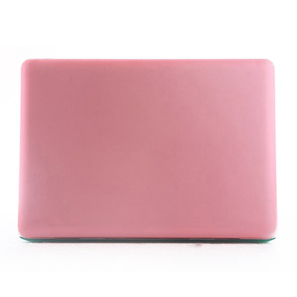 ENKAY for MacBook Pro 13.3 inch (US Version) / A1278 4 in 1 Frosted Hard Shell Plastic Protective Case with Screen Protector & Keyboard Guard & Anti-dust Plugs(Pink) - MacBook Pro Cases by ENKAY | Online Shopping South Africa | PMC Jewellery | Buy Now Pay Later Mobicred