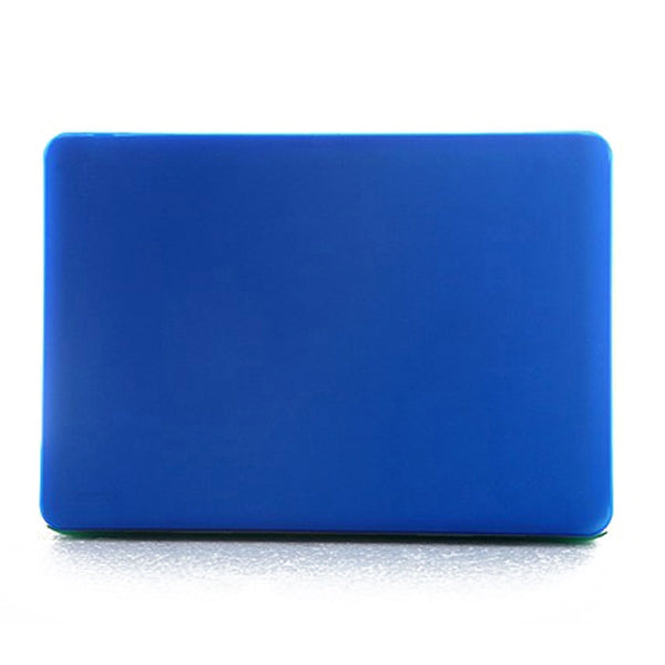 ENKAY for MacBook Pro 15.4 inch (US Version) / A1286 4 in 1 Frosted Hard Shell Plastic Protective Case with Screen Protector & Keyboard Guard & Anti-dust Plugs(Dark Blue) - MacBook Pro Cases by ENKAY | Online Shopping South Africa | PMC Jewellery | Buy Now Pay Later Mobicred