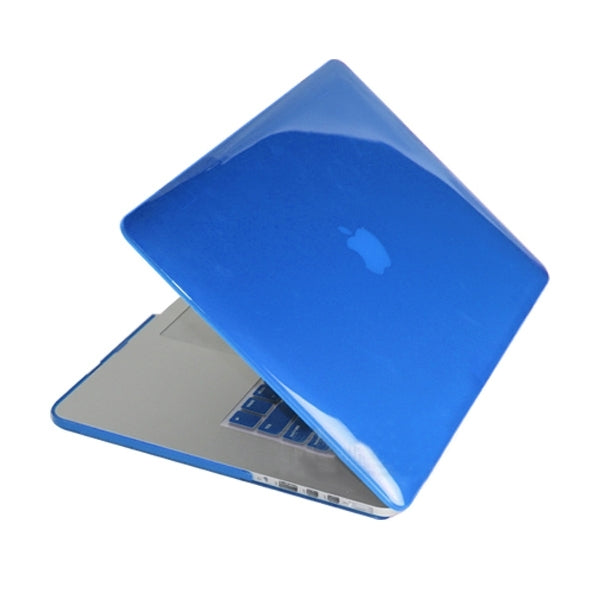 ENKAY for MacBook Pro Retina 13.3 inch (US Version) / A1425 / A1502 4 in 1 Crystal Hard Shell Plastic Protective Case with Screen Protector & Keyboard Guard & Anti-dust Plugs(Dark Blue) - MacBook Pro Cases by ENKAY | Online Shopping South Africa | PMC Jewellery | Buy Now Pay Later Mobicred