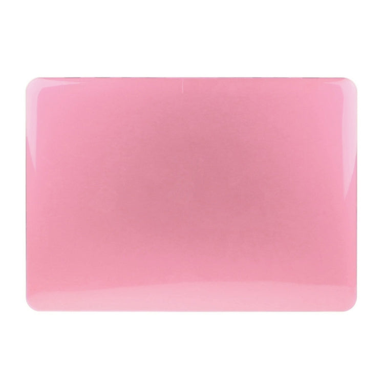 ENKAY for Macbook Air 11.6 inch (US Version) / A1370 / A1465 Hat-Prince 3 in 1 Crystal Hard Shell Plastic Protective Case with Keyboard Guard & Port Dust Plug(Pink) - MacBook Air Cases by ENKAY | Online Shopping South Africa | PMC Jewellery | Buy Now Pay Later Mobicred