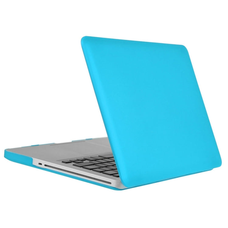 ENKAY for Macbook Pro 13.3 inch (US Version) / A1278 Hat-Prince 3 in 1 Frosted Hard Shell Plastic Protective Case with Keyboard Guard & Port Dust Plug(Blue) - MacBook Pro Cases by ENKAY | Online Shopping South Africa | PMC Jewellery | Buy Now Pay Later Mobicred