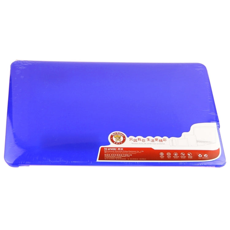 ENKAY for Macbook Pro 15.4 inch (US Version) / A1286 Hat-Prince 3 in 1 Frosted Hard Shell Plastic Protective Case with Keyboard Guard & Port Dust Plug(Dark Blue) - MacBook Pro Cases by ENKAY | Online Shopping South Africa | PMC Jewellery | Buy Now Pay Later Mobicred