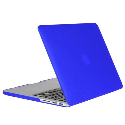 ENKAY for Macbook Pro Retina 15.4 inch (US Version) / A1398 Hat-Prince 3 in 1 Frosted Hard Shell Plastic Protective Case with Keyboard Guard & Port Dust Plug(Dark Blue) - MacBook Pro Cases by ENKAY | Online Shopping South Africa | PMC Jewellery | Buy Now Pay Later Mobicred