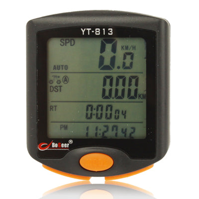 LCD Electronic Bicycle Speedometer (YT-813) - Speedometers by PMC Jewellery | Online Shopping South Africa | PMC Jewellery | Buy Now Pay Later Mobicred