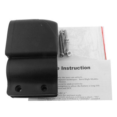 Bicycle Motion Sensor Security Alarm(Black) - Bicycle Bells by PMC TechLife | Online Shopping South Africa | PMC TechLife | Buy Now Pay Later Mobicred