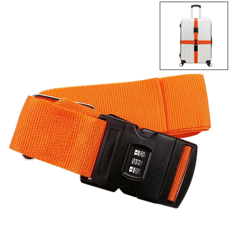 Luggage Strap Cross Belt Adjustable Packing Band Belt Strap with Password Lock for Luggage Travel Suitcase - Tapes & Ropes by PMC Jewellery | Online Shopping South Africa | PMC Jewellery | Buy Now Pay Later Mobicred