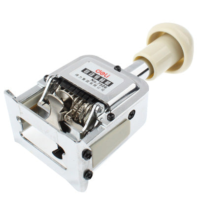 High Performance Metal Material Automatic Numbering Machine (6 Code)(Silver) - Price Labeller by PMC TechLife | Online Shopping South Africa | PMC TechLife | Buy Now Pay Later Mobicred