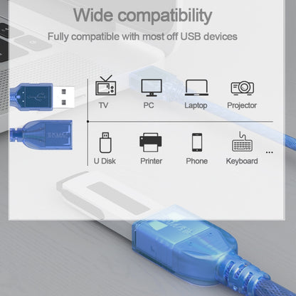 USB 2.0 AM to AF Extension Cable, Length: 30cm - USB Cable by PMC Jewellery | Online Shopping South Africa | PMC Jewellery