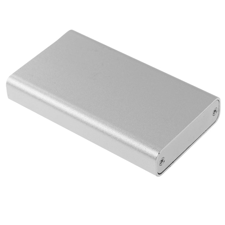 6gb/s mSATA Solid State Disk SSD to USB 3.0 Hard Disk Case(Silver) - HDD Enclosure by PMC Jewellery | Online Shopping South Africa | PMC Jewellery | Buy Now Pay Later Mobicred
