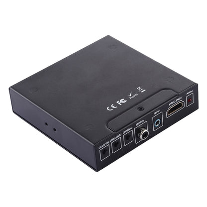 NK-8A AV + HDMI to HDMI HD Video Converter(Black) - Converter by PMC Jewellery | Online Shopping South Africa | PMC Jewellery | Buy Now Pay Later Mobicred