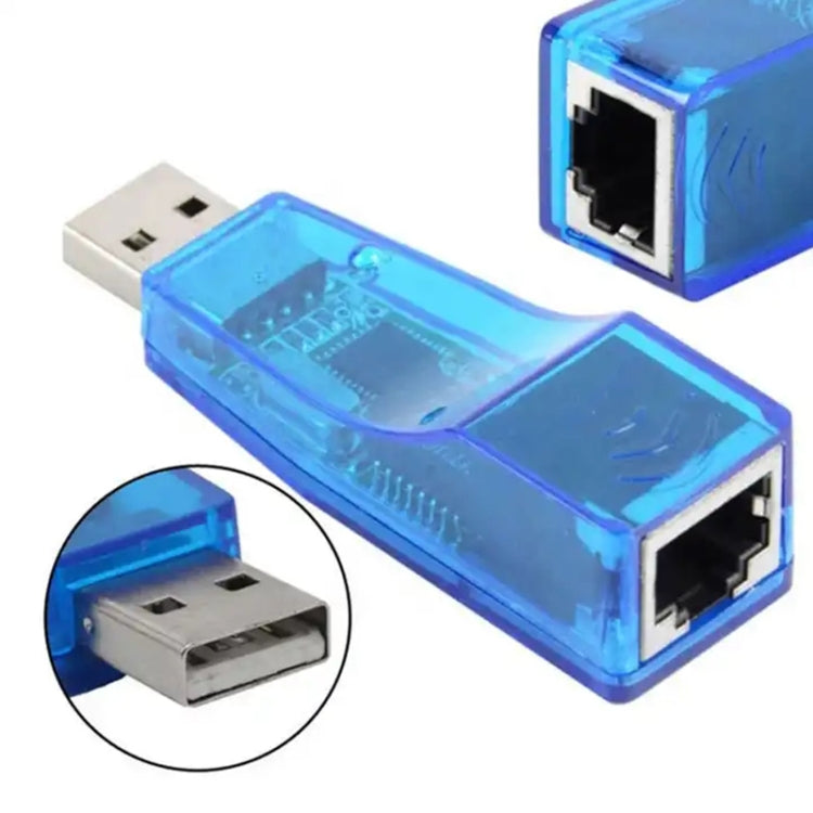 USB 1.1 RJ45 Lan Card 10/100M Ethernet Network Adapter - USB Network Adapter by PMC TechLife | Online Shopping South Africa | PMC TechLife
