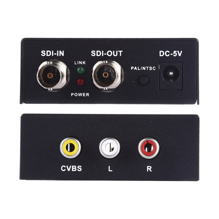 NF-F001 3G SDI to AV +  SDI Scaler Converter, Allow SD-SDI / HD-SDI / 3G-SDI Shown on HDTV - Video Converter by PMC Jewellery | Online Shopping South Africa | PMC Jewellery | Buy Now Pay Later Mobicred