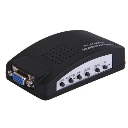 BNC / S-Video to VGA Video Converter(US Plug) - Video Converter by PMC Jewellery | Online Shopping South Africa | PMC Jewellery | Buy Now Pay Later Mobicred