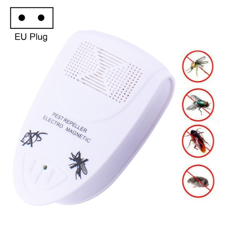 Ultrasonic Pest Repeller Electro Magnetic(White) - Repellents by PMC Jewellery | Online Shopping South Africa | PMC Jewellery | Buy Now Pay Later Mobicred