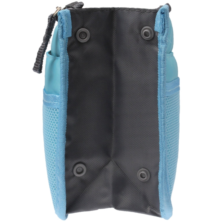 Thicken Portable Multi-function Double Zipper Cosmetic Bag, Storage Bag in Bag (Blue) - free shipping - PMC TechLife - Order now!