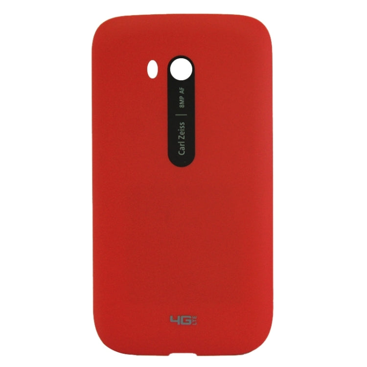 Smooth Surface Plastic Back Housing Cover for Nokia Lumia 822(Red) - Back Cover by PMC Jewellery | Online Shopping South Africa | PMC Jewellery | Buy Now Pay Later Mobicred