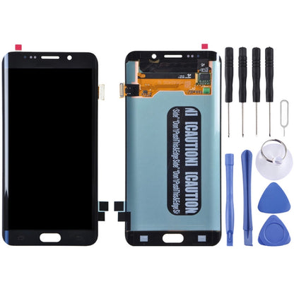 Original LCD Display + Touch Panel for Galaxy S6 edge+ / G928, G928F, G928G, G928T, G928A, G928I(Blue) - Galaxy S Series Parts by PMC Jewellery | Online Shopping South Africa | PMC Jewellery | Buy Now Pay Later Mobicred