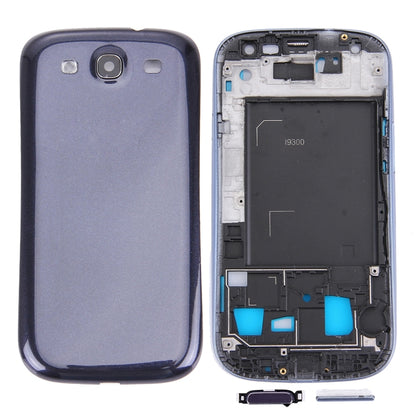 For Galaxy SIII / i9300 Original Full Housing Chassis (Dark Blue) - Back Cover by PMC Jewellery | Online Shopping South Africa | PMC Jewellery | Buy Now Pay Later Mobicred