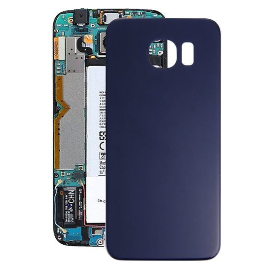 For Galaxy S6 Edge / G925 Battery Back Cover (Blue) - Galaxy S Series Parts by PMC Jewellery | Online Shopping South Africa | PMC Jewellery | Buy Now Pay Later Mobicred