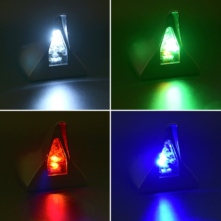 Solar Shark Fin High-positioned Alarm Light(Black) - Warning Lights by PMC TechLife | Online Shopping South Africa | PMC TechLife | Buy Now Pay Later Mobicred