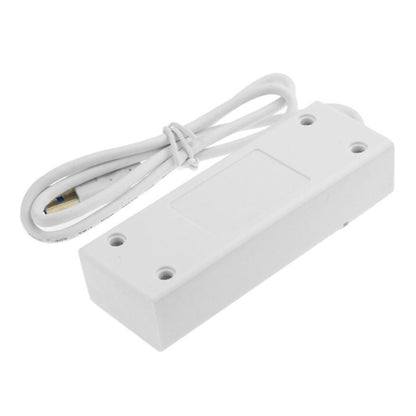 4 Ports USB 3.0 Hub Splitter with LED, Super Speed 5Gbps, BYL-P104(White) - USB 3.0 HUB by PMC Jewellery | Online Shopping South Africa | PMC Jewellery | Buy Now Pay Later Mobicred