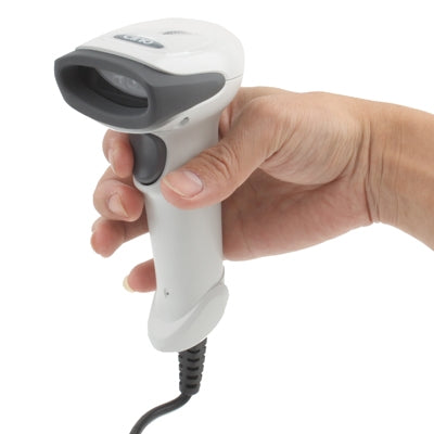 USB Laser Barcode Scanner EAN UPC Reader (Cino F680), Grey - Barcode Scanner by PMC Jewellery | Online Shopping South Africa | PMC Jewellery | Buy Now Pay Later Mobicred