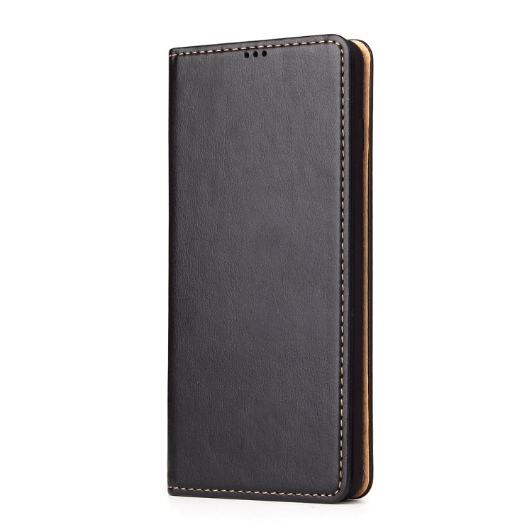 Horizontal Flip PU Leather Case for Galaxy S10+, with Holder & Card Slot & Wallet(Black) - Galaxy Phone Cases by PMC Jewellery | Online Shopping South Africa | PMC Jewellery