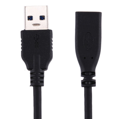 USB 3.0 Male to USB-C / Type-C 3.1 Female Adapter Cable, Cable Length: About 20cm(Black) - USB-C & Type-C Cable by PMC Jewellery | Online Shopping South Africa | PMC Jewellery | Buy Now Pay Later Mobicred