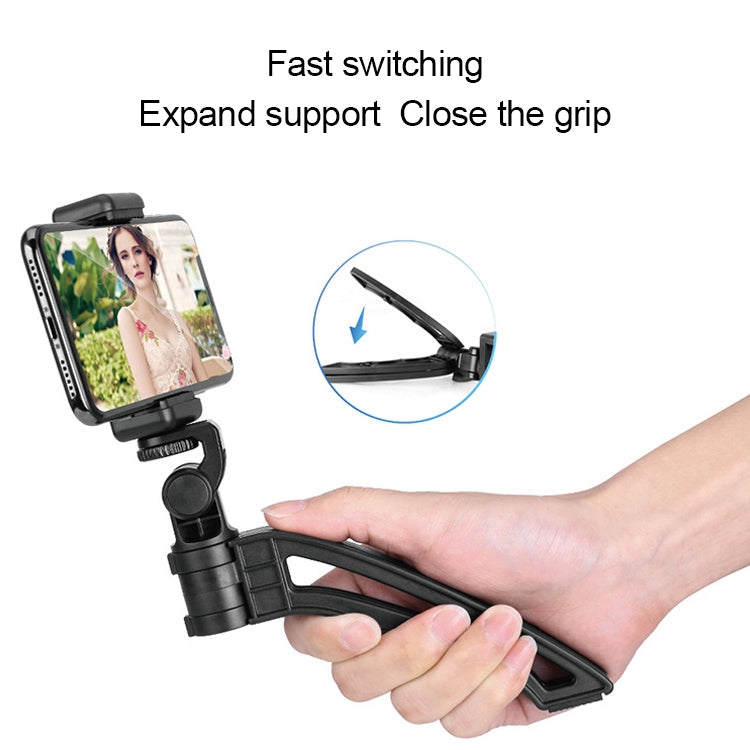 APEXEL Portable Handheld Lazy Live Broadcast Desktop Folding Universal Bluetooth Tripod Phone Holder - Stand by APEXEL | Online Shopping South Africa | PMC TechLife | Buy Now Pay Later Mobicred