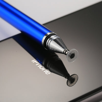 Universal 2 in 1 Multifunction Round Thin Tip Capacitive Touch Screen Stylus Pen, For iPhone, iPad, Samsung, and Other Capacitive Touch Screen Smartphones or Tablet PC(Dark Blue) - Stylus Pen by PMC Jewellery | Online Shopping South Africa | PMC Jewellery | Buy Now Pay Later Mobicred