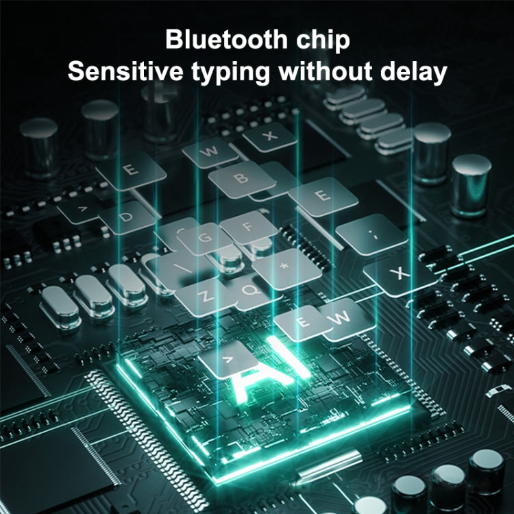 X3 10 inch Universal Tablet Round Keycap Wireless Bluetooth Keyboard (Pink) - Universal Keyboard by PMC TechLife | Online Shopping South Africa | PMC TechLife