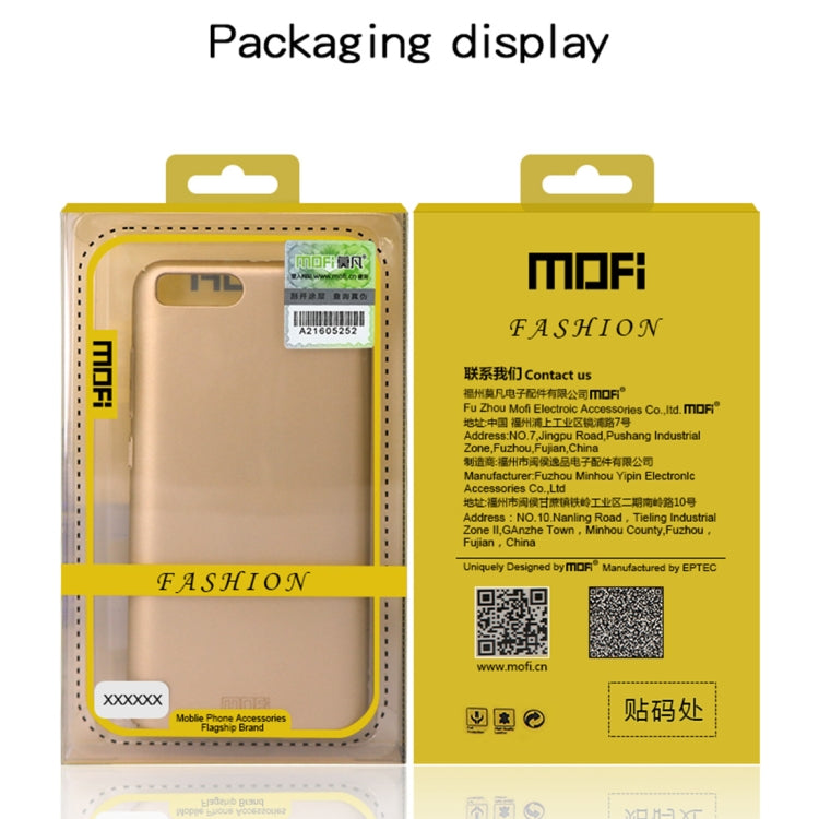 MOFI Frosted PC Ultra-thin Full Coverage Case for Galaxy S10 Plus (Gold) - Galaxy Phone Cases by MOFI | Online Shopping South Africa | PMC Jewellery